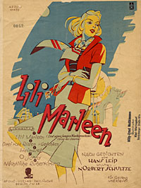 Notenheft Lili Marleen, 1940 Haus der Geschichte, Bonn