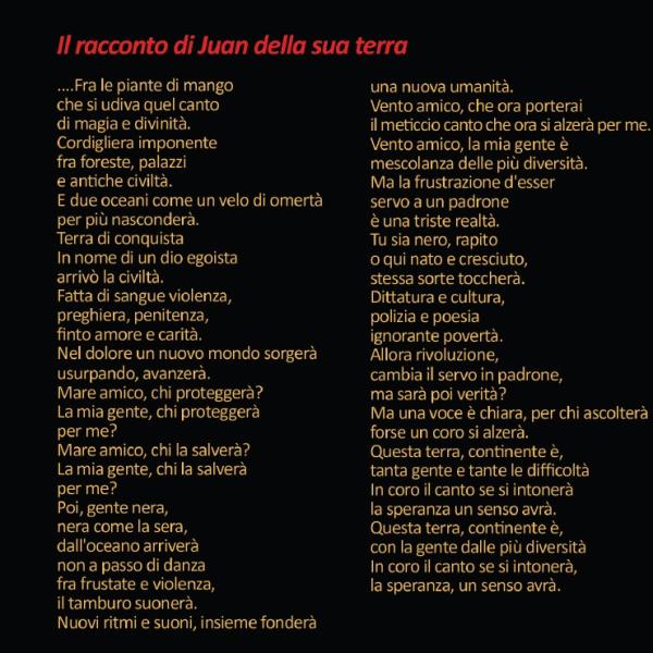Il racconto di Juan della sua terra