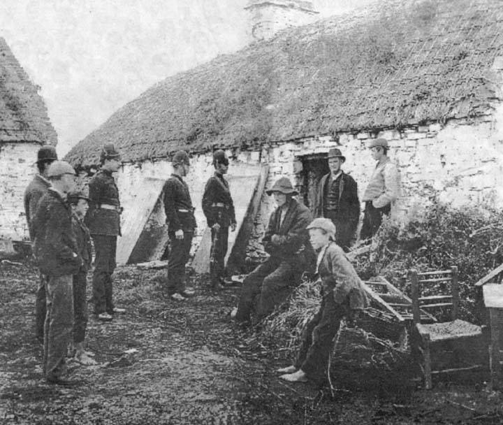 Sfratto, Irlanda 1879, all’epoca della cosiddetta “Land War”.‎