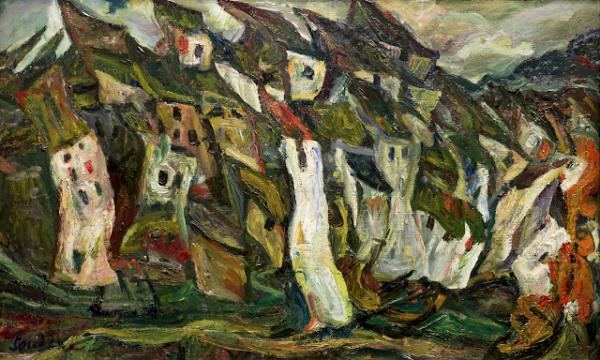 Les Maisons  Chaim Soutine, 1921