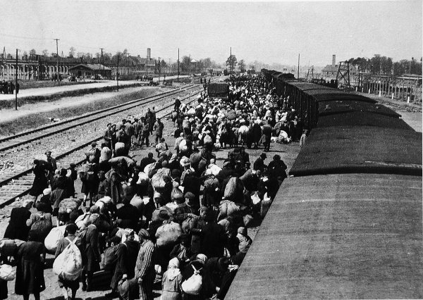 Arrivo ad Auschwitz