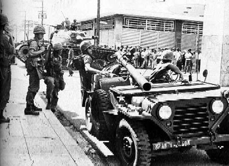 The Marines Have Landed On The Shores Of Santo Domingo