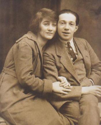 Friedrich Hollaender e la moglie Blandine Ebinger.