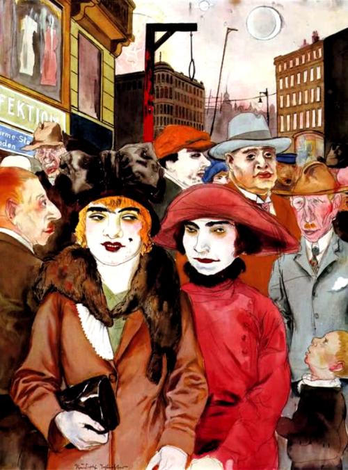 EN RUE <br />
Rudolph Schlichter 1926