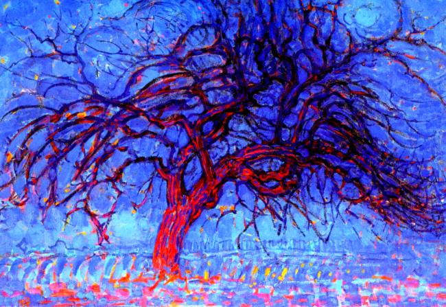 ARBRE ROUGE  <br />
Piet Mondrian – 1909