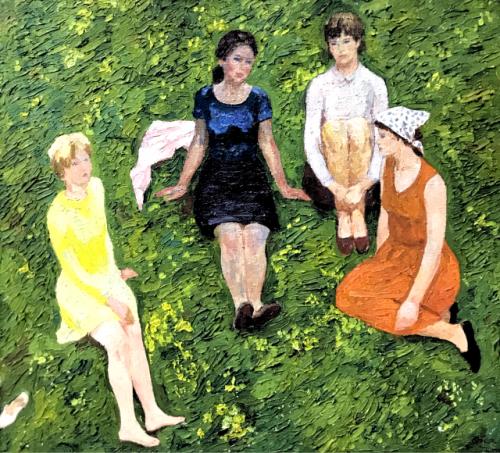 LES FILLES ATTENDENT<br />
Veniamin Ivanovich Borisov - 1969