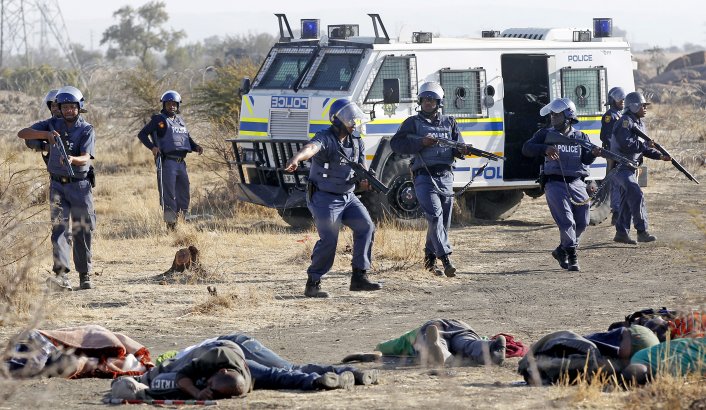 Massacro di ‎Marikana, 16 agosto 2012‎