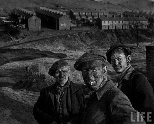 W. Eugene Smith, "Welsh Coal Miners", 1950 (LIFE)