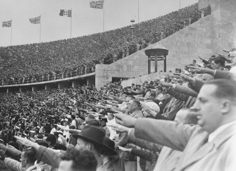 Les Jeux Olympiques de Sachsenhausen près de Berlin