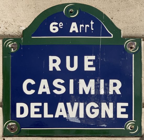 Rue Casimir Delavigne, Paris VI