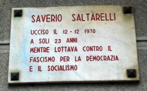 Saltarelli: 12 dicembre 1970